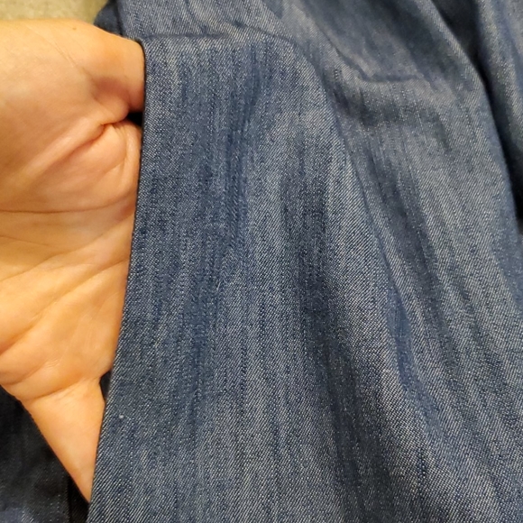 Corey lynn Carter off the shoulder denim dress - Picture 5 of 5